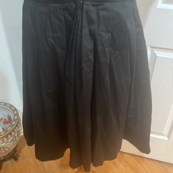 Isaac Mizrahi sun dress little black cocktail party summer spaghetti straps sz 4 - Picture 6 of 13